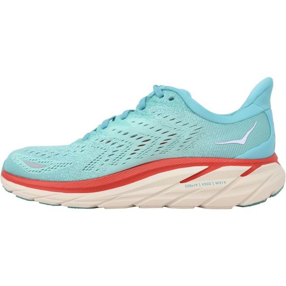 Hoka Clifton 8 Blue/Red-White 1119394/AEBL Women's - Picture 6 of 8
